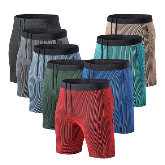 Men’s Compression Running Shorts — With Pockets
