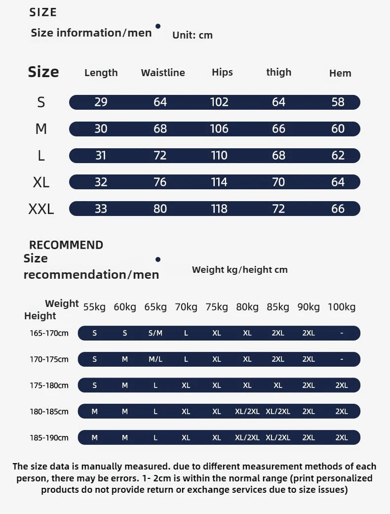 Men’s Quick-Dry Running & Training Shorts — Lightweight, Breathable