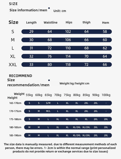 Men’s Quick-Dry Running & Training Shorts — Lightweight, Breathable