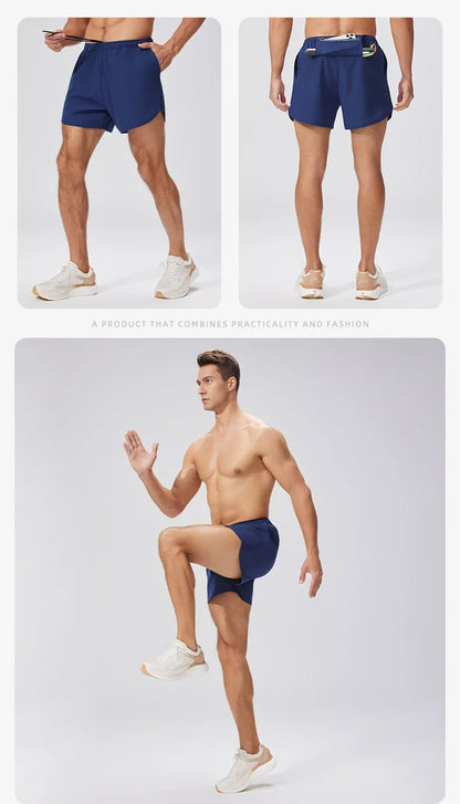 Men’s Quick-Dry Running & Training Shorts — Lightweight, Breathable