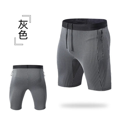Men’s Compression Running Shorts — With Pockets