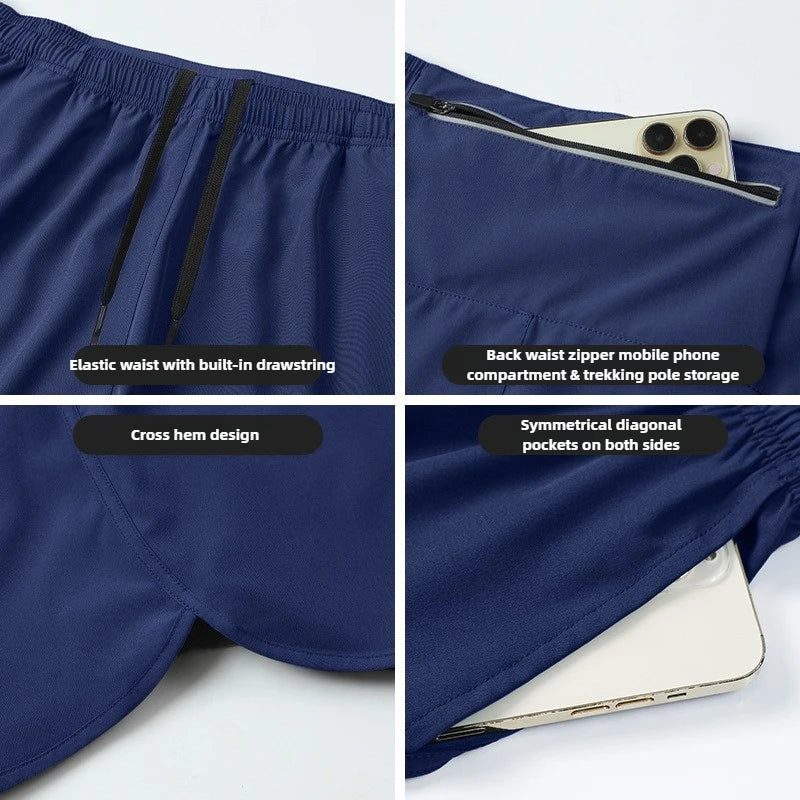 Men’s Quick-Dry Running & Training Shorts — Lightweight, Breathable