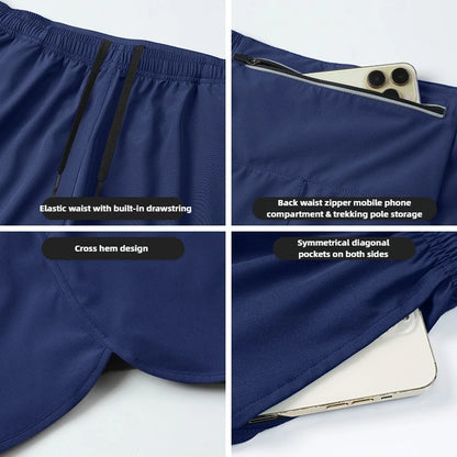 Men’s Quick-Dry Running & Training Shorts — Lightweight, Breathable