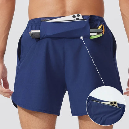 Men’s Quick-Dry Running & Training Shorts — Lightweight, Breathable