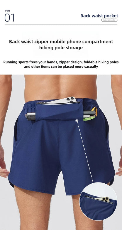 Men’s Quick-Dry Running & Training Shorts — Lightweight, Breathable