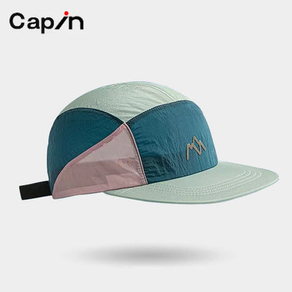 Summer Quick-drying Baseball Cap for Men and Women 5-panel Street Trend Versatile Japanese Retro Sun Protection Hiking Hat