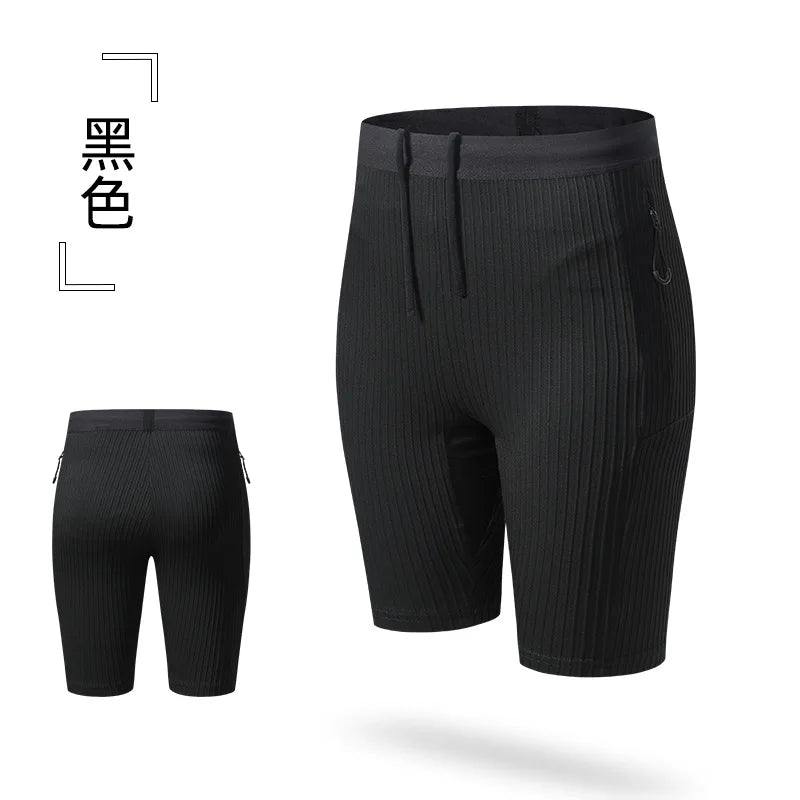 Men’s Compression Running Shorts — With Pockets
