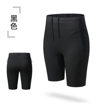 Men’s Compression Running Shorts — With Pockets