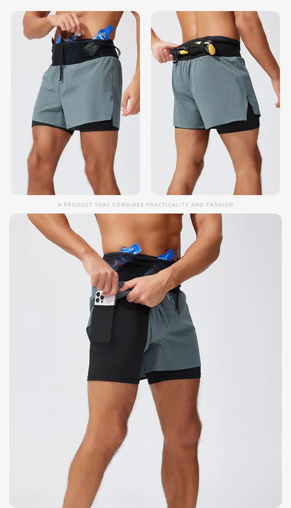 Lightweight Running Shorts with Waist Pockets