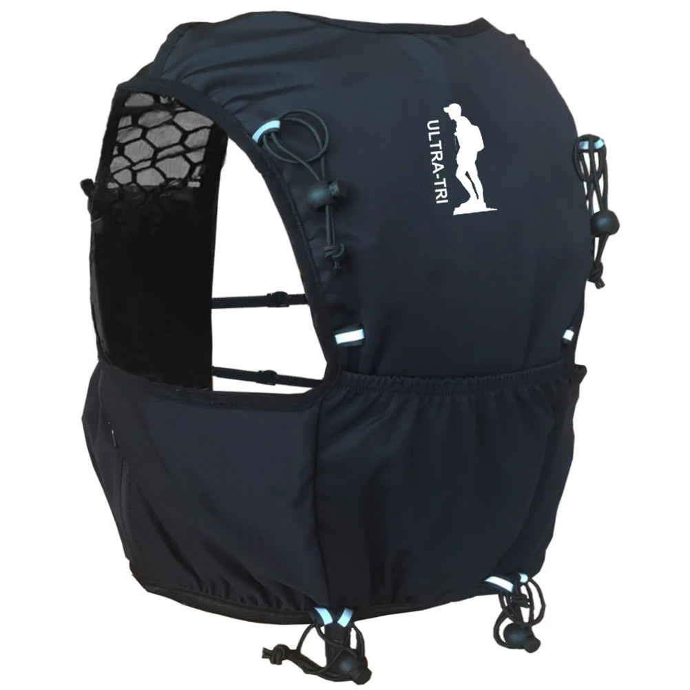 ULTRA-TRI Hydration Trail Running Backpack Lightweight Race Training Vest Pack 8L