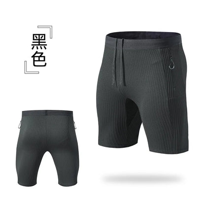 Men’s Compression Running Shorts — With Pockets